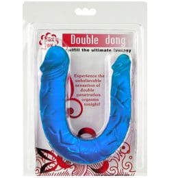 BAILE - DOUBLE DONG DOUBLE DILDO BLUE 2